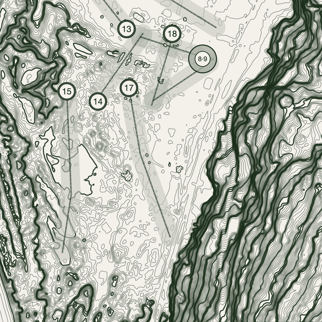 Royal St David'S Golf Course Print | Topographic Map Wall Art