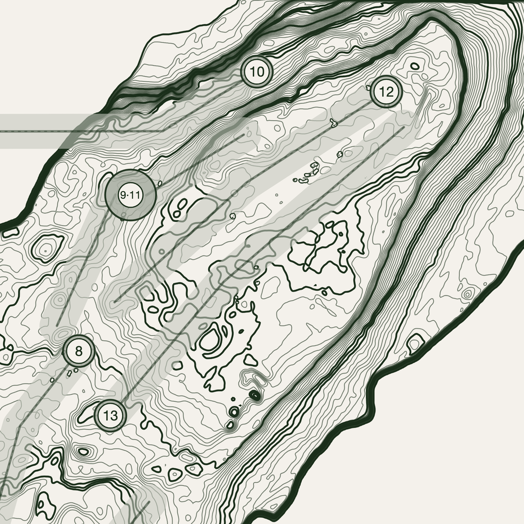 Renaissance Club Golf Course Print | Topographic Map Wall Art