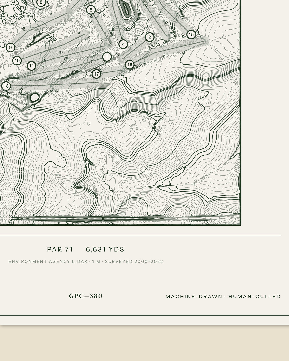 Blakes, Essex print, data strip and edition mark