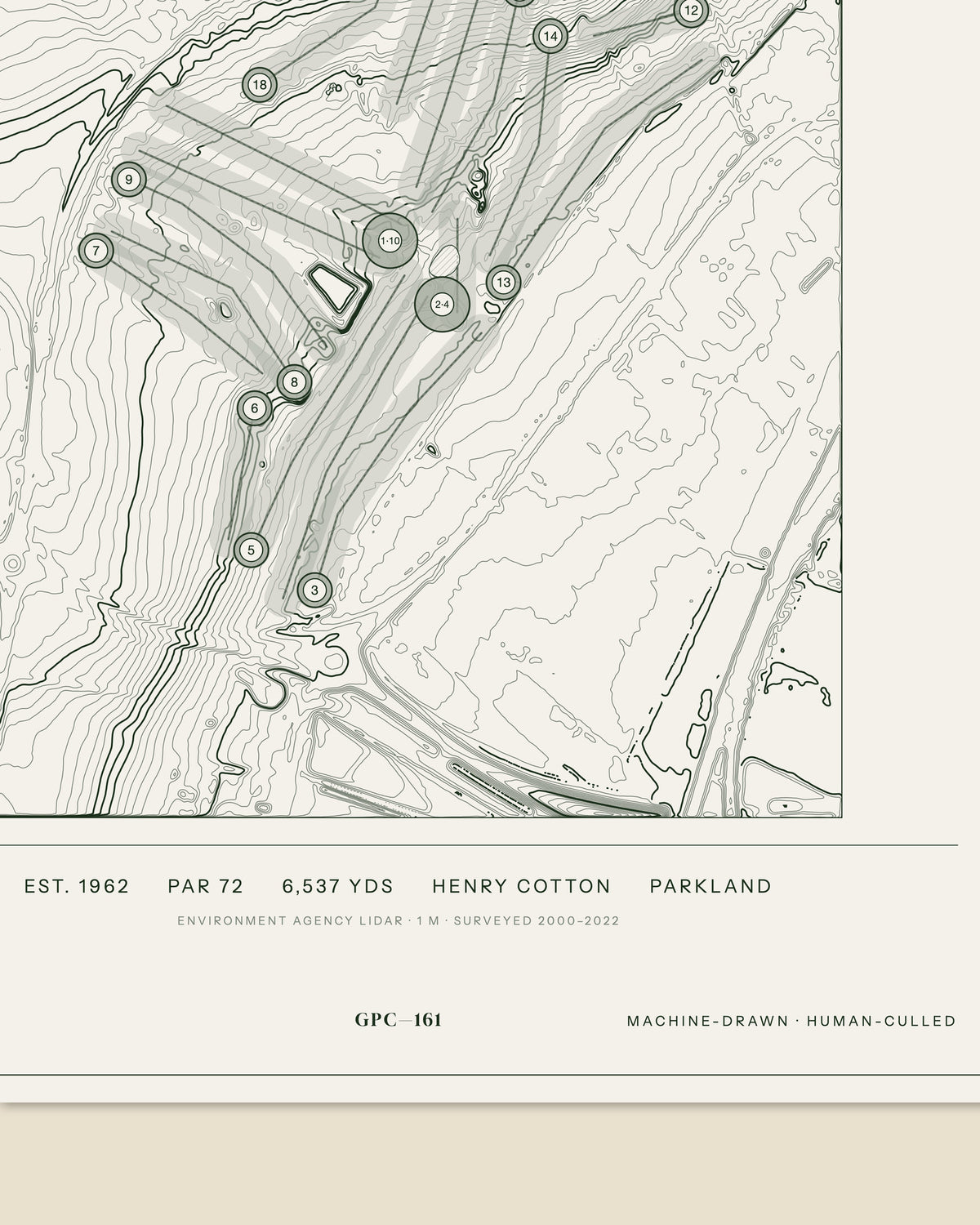 Ely City, Cambridgeshire print, data strip and edition mark