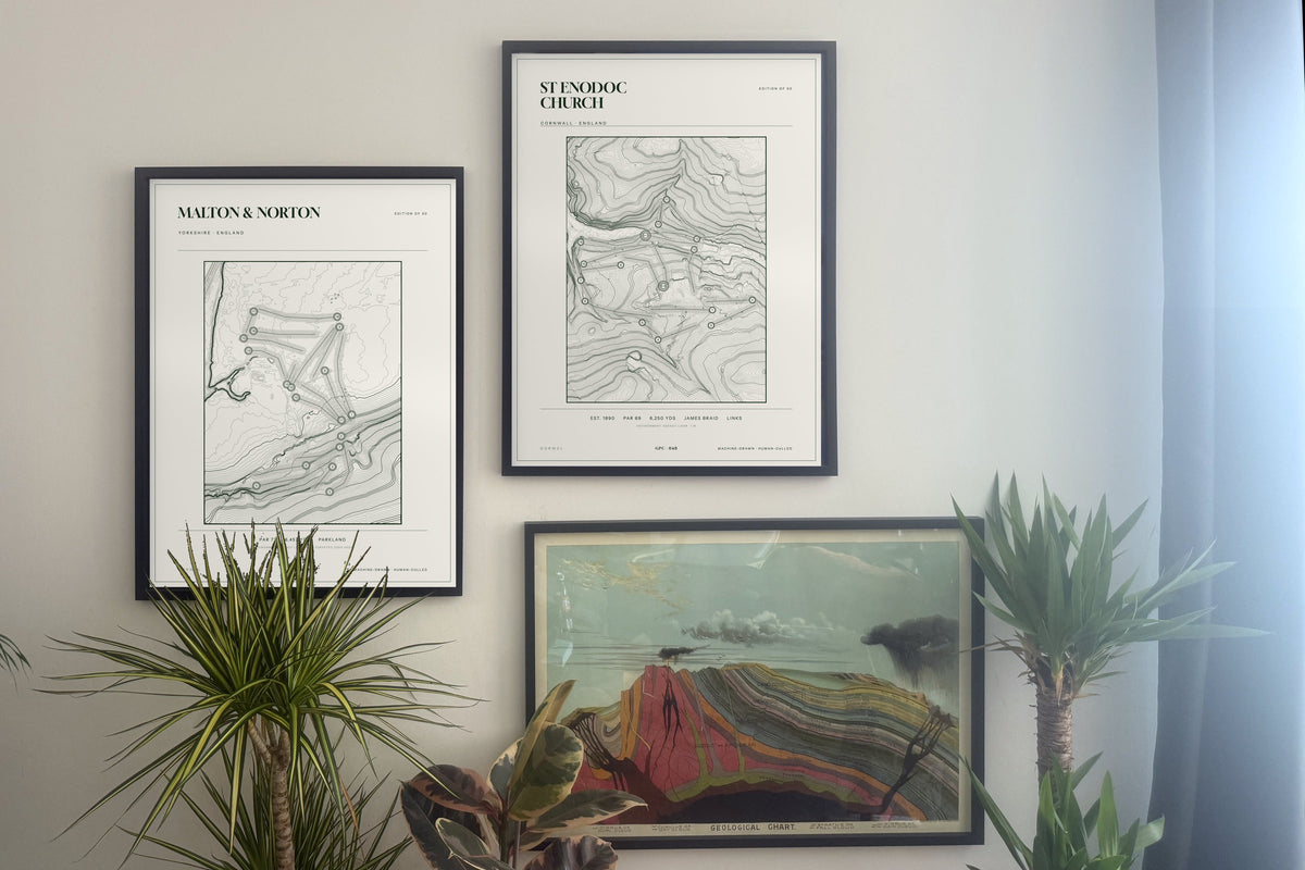 Malton & Norton, Yorkshire and  prints, framed, gallery wall