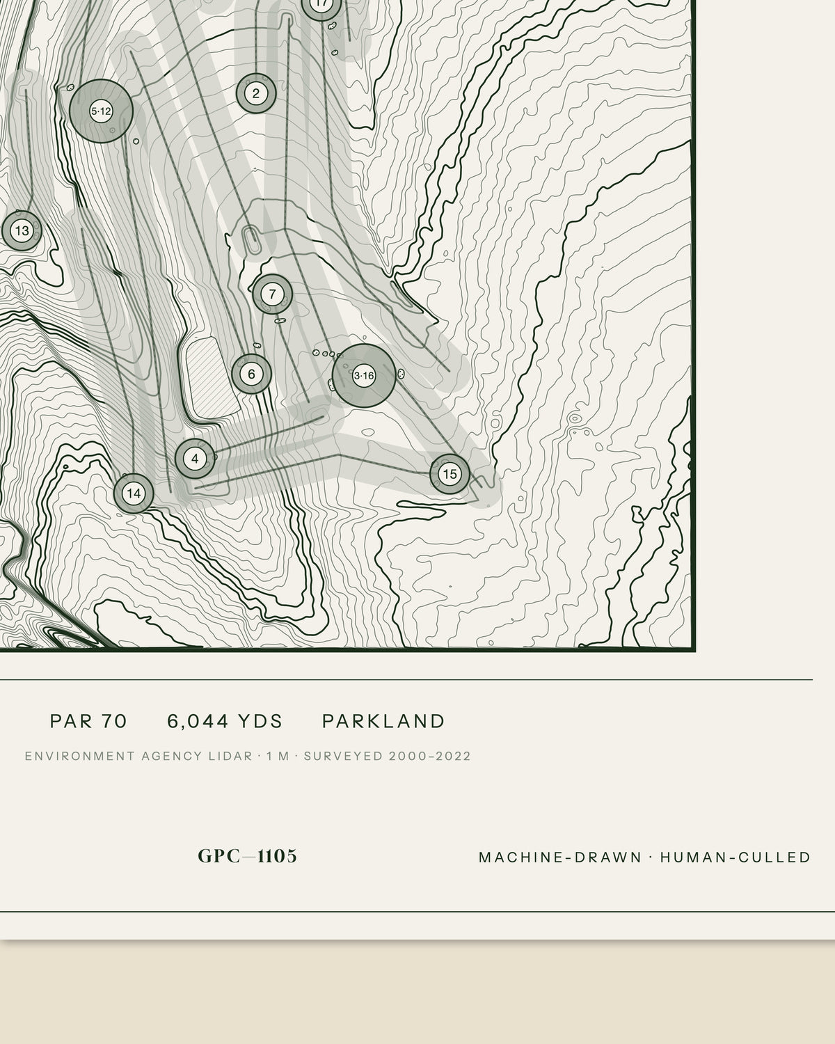 Mid Kent, Kent print, data strip and edition mark