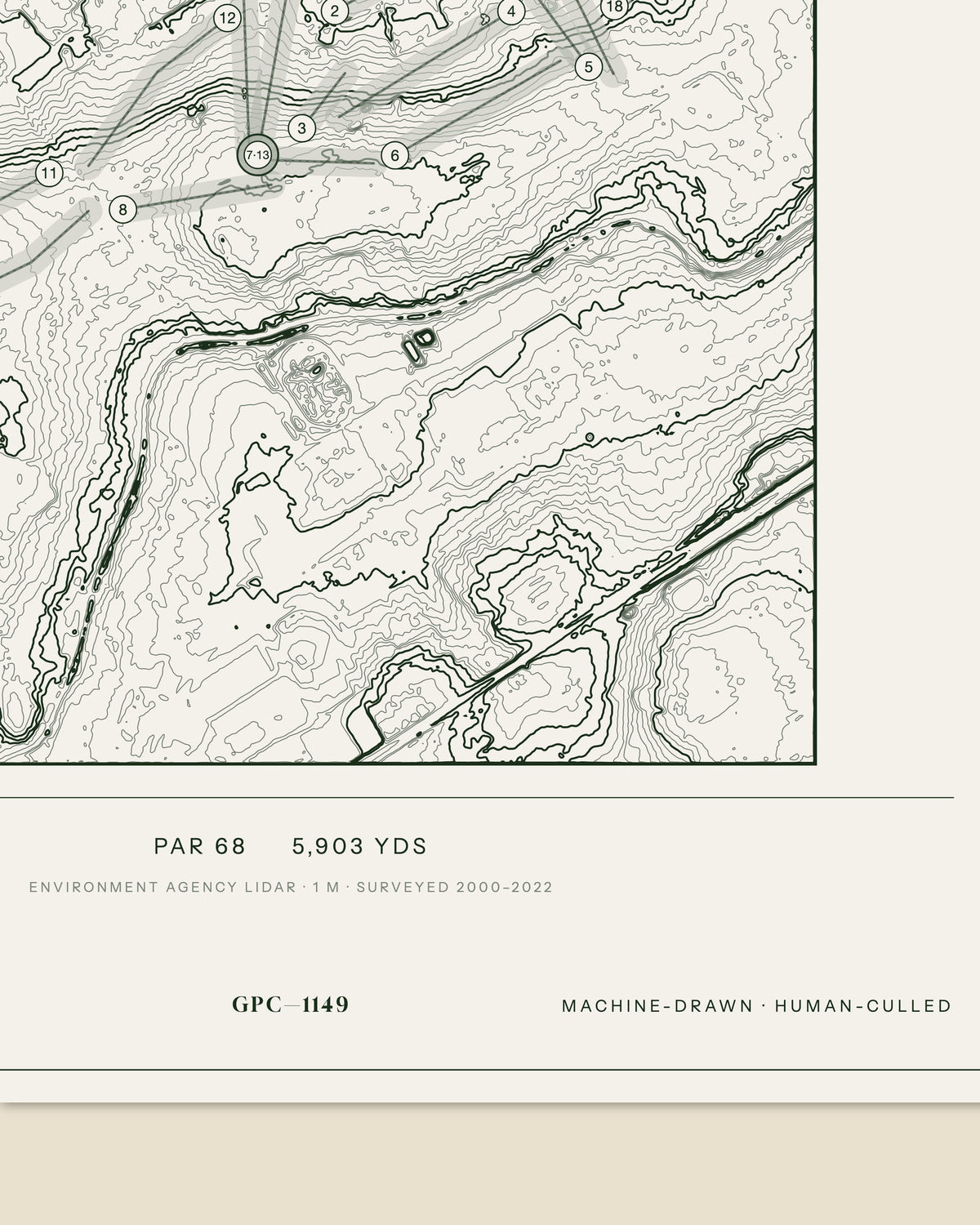 New Zealand, Surrey print, data strip and edition mark