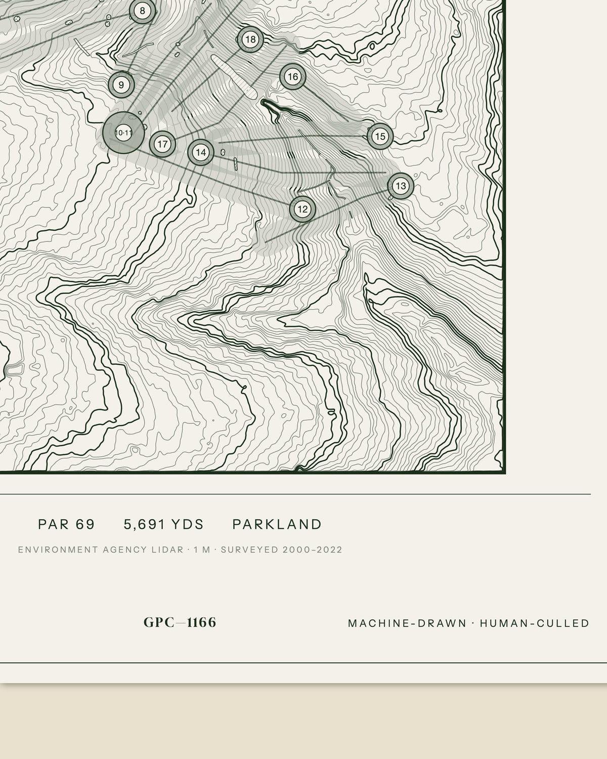 North Middlesex, Middlesex print, data strip and edition mark