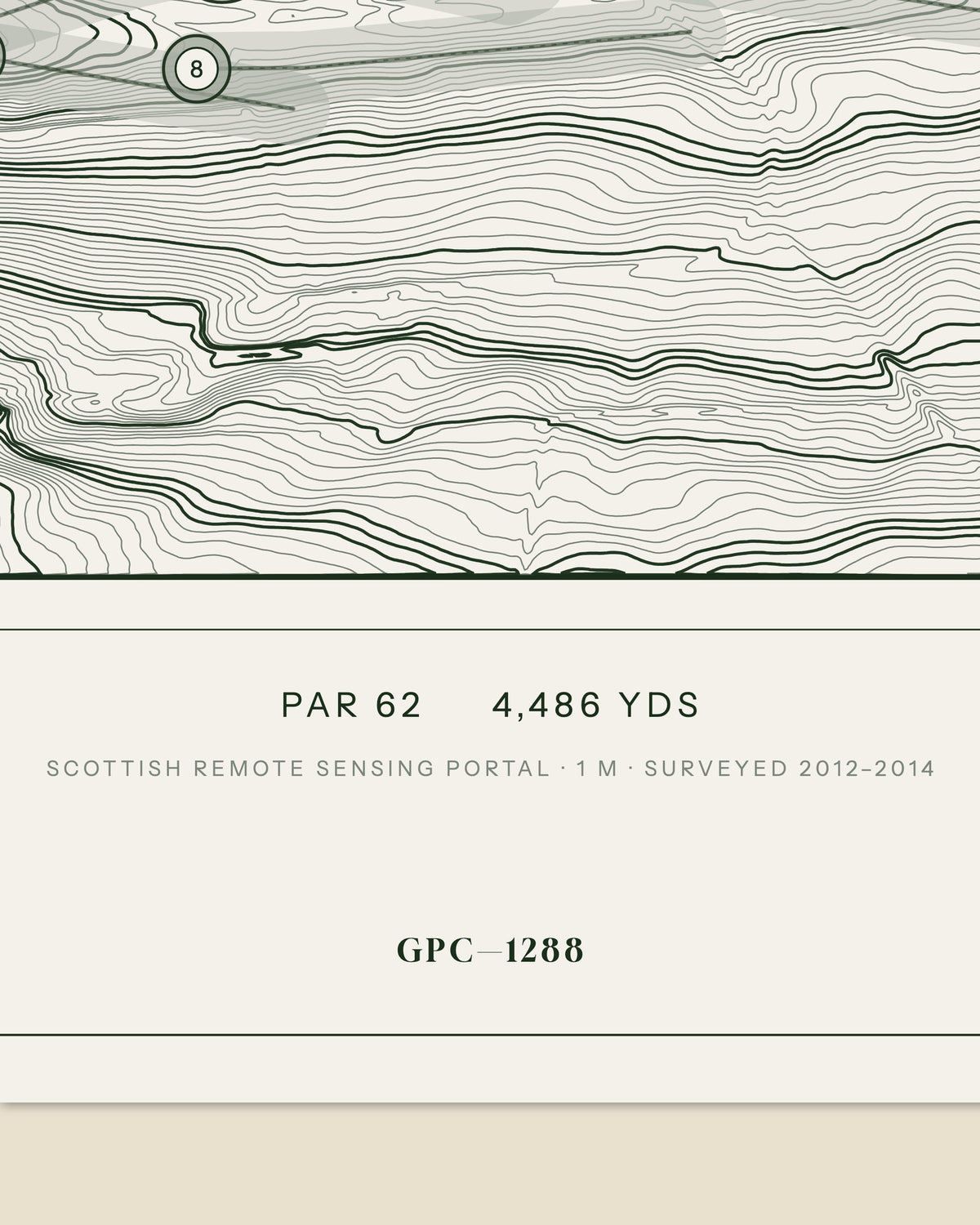 Rosehearty, Aberdeenshire print, data strip and edition mark