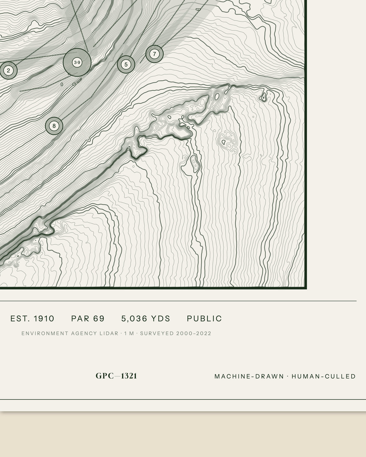 Ryburn, Yorkshire print, data strip and edition mark
