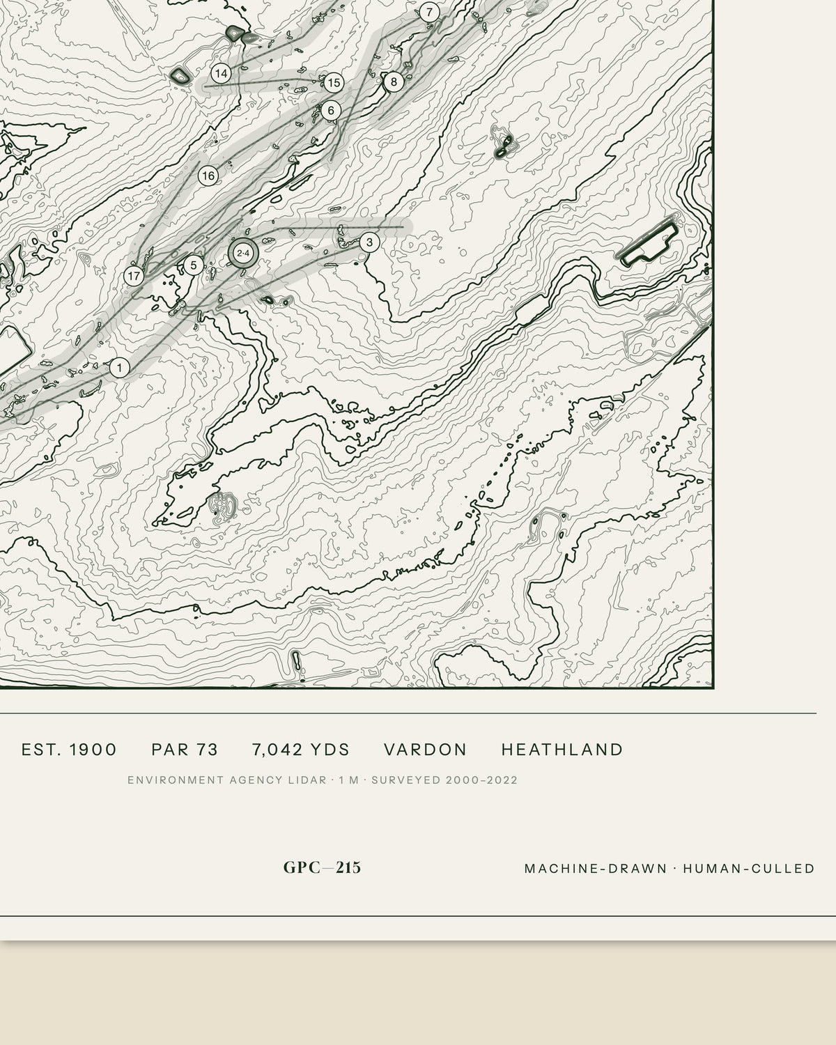The National, Lincolnshire print, data strip and edition mark